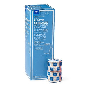 Medline Nonsterile Matrix Elastic Bandages - Matrix Elastic Bandage with Self-Closure, 3" x 5 yd. - MDS087003LF