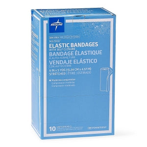 Medline Nonsterile Matrix Elastic Bandages - Matrix Elastic Bandage with Self-Closure, 6" x 5 yd. - MDS087006LF