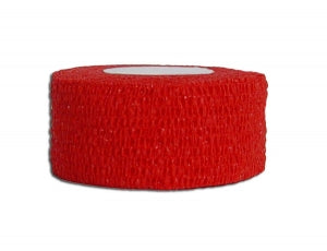 Milliken CoFlex Nonsterile Cohesive Bandages - CoFlex NL Nonsterile Self-Adherent Bandages, Red, 1" x 5 yd. (2.5 cm x 4.6 m) - 5100RD-030