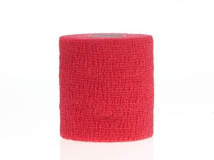 Milliken CoFlex Nonsterile Cohesive Bandages - CoFlex NL Nonsterile Self-Adherent Bandages, Red, 3" x 5 yd. (7.6 cm x 4.6 m) - 5300RD