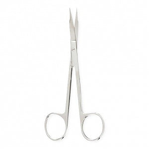 Medline Goldman-Fox ENT Scissors - 5" (12.7 cm) Curved Goldman-Fox Scissors with Sharp / Sharp Blades - MDS0882113