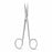 Medline Wagner Operating Room Scissors - 4.75" (12 cm) Fine Wagner Operating Room Scissors with Straight Sharp / Sharp Tips - MDS0882412