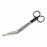 Medline Furst Lister Bandage Scissors - Lister Bandage Scissors, Large Finger Ring, 8" - MDS0890120SF