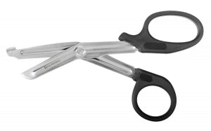 Medline Universal Bandage Scissors - 6.25" (15.9 cm) Universal Bandage Scissors, Black - MDS0895016