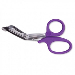 Medline Universal Bandage Scissors - 7.5" (19 cm) Universal Bandage Scissors, Purple - MDS0895018PU