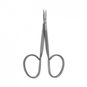 Medline Iris Ophthalmic Scissors - Iris Ophthalmic Scissors, 3.85" (10 cm) Length, Straight, Sharp / Sharp, Heavy - MDS0913881