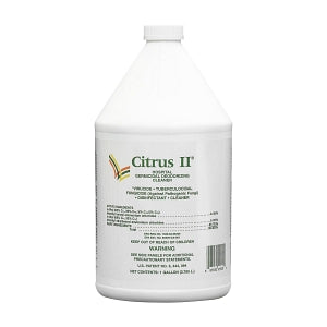 Beaumont Citrus II Germicidal Deodorizing Cleaner - Citrus II Ready-to-Use Germicidal Disinfectant Cleanser and Deodorizer, 1 gal. - 633712928