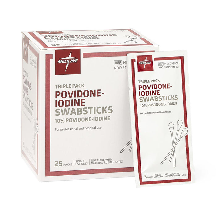 Povidone-Iodine PVP Swabsticks