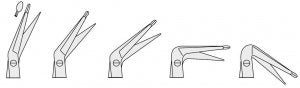 Medline Artery Scissors - SCISSOR, ARTERY, ANG 120DEG, BALL TIP, 6.75" - MDS0942312