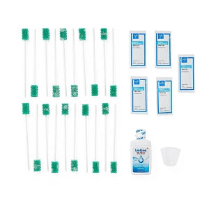 Medline Extended Oral Care Kit with Biotene - Extended Oral Care Kit with Biotene Rinse and 20 Swabs - MDS096000