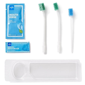 Medline Standard Suction Swab Kits with Rinse - Standard Suction Swab Kit with Biotene Rinse - MDS096513