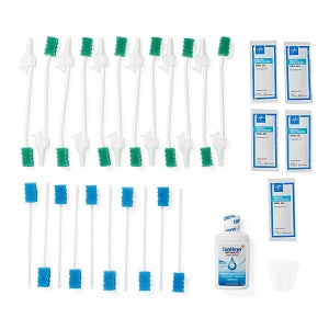 Medline Extended Care Suction Swab Kit with Biotene - Extended Care Suction Swab Kit with Biotene Hydrogen Peroxide Rinse - MDS096550