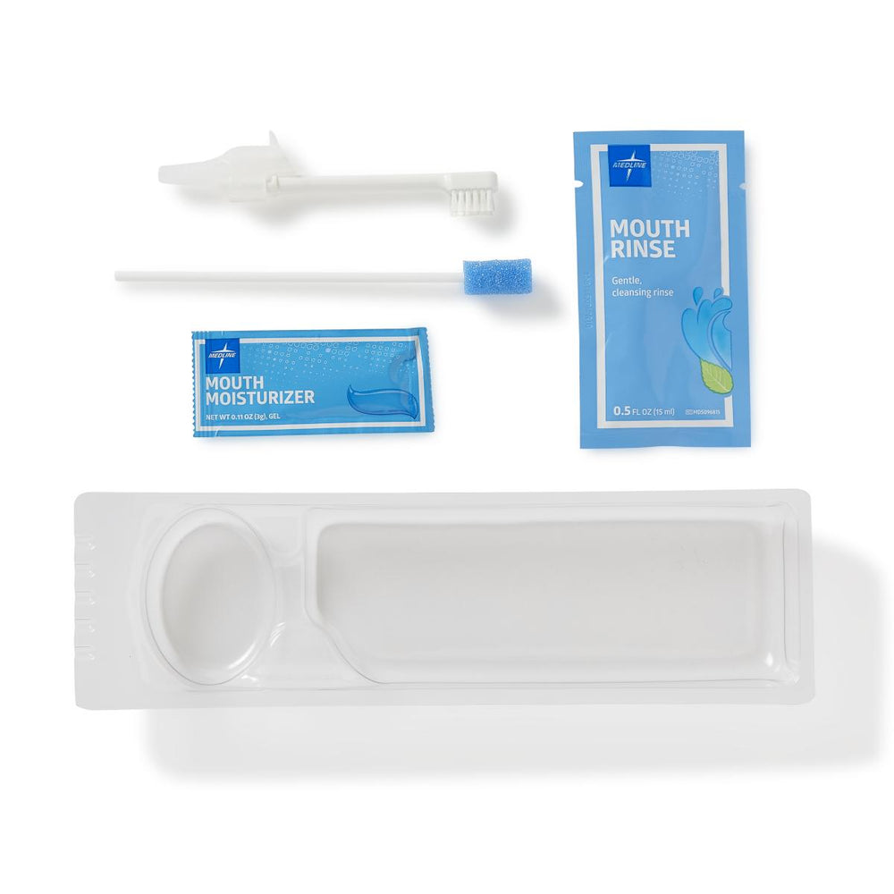 Pediatric Suction Toothbrush Kit with Mouth Rinse