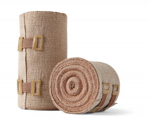 Medline Firm-Wrap Short Stretch Bandages - Firm-Wrap Short-Stretch Elastic Bandage, 8 cm x 5 m (3.15" x 5.47 yd.) - MDS099003SS