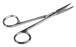 Medline Iris Straight Scissors - Iris Scissors, Nonsterile, Single-Use, Straight, 4.5", Floor-Grade, Stainless Steel - MDS10030