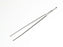 Medline Narrow Tip Dressing Forceps - Narrow Tip Dressing Forcep, Serrated Straight Tip, 8" - MDS1011020