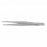 Medline Furst Standard Tissue Forceps - 10" (25.4 cm) Furst Straight Standard Tissue Forceps with 1 x 2 Teeth, Japanese Stainless Steel - MDS1012025F