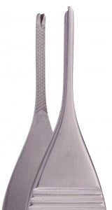 Medline Adson Tissue Forceps - Adson Tissue Forceps, 1 x2 Teeth, 4.75", Cross Serration - MDS1014412