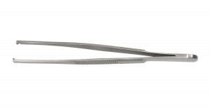 Medline Tissue Forceps - 5" (13 cm) Straight Tissue Forceps with 4 x 5 Teeth - MDS1016013