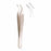 Medline Adson-Brown Tissue Forceps - 4-3/4" (12 cm) Adson-Brown Tissue Forceps with Curved Tips and 9 x 9 Teeth - MDS1018312