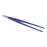 Medline LEEP Tissue Forceps - 10" (25.4 cm) LEEP Forceps with Coated 1 x 2 Tips - MDS1019125