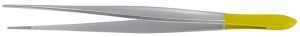 Medline Cushing Tissue Forceps - Cushing Tissue Forceps, Angled, Tungsten Carbide, Fine, 6.75" - MDS1022501