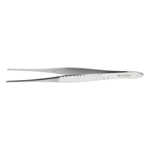 Medline Gillies Tissue Forceps - Gillies Extra Serration Tissue Forceps, 1 x 2 Teeth, 6" - MDS1026315