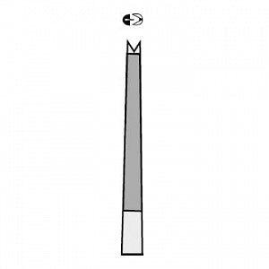 Medline Gillies Tissue Forceps - Gillies Extra Serration Tissue Forceps, 1 x 2 Teeth, 6" - MDS1026315