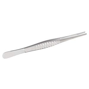 Medline Gillies Tissue Forceps - Gillies Extra Serration Tissue Forceps, 1 x 2 Teeth, 6" - MDS1026315