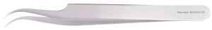 Medline Jeweler-Type Micro Forceps - FORCEP, JEWELERS, #7, CURVED, FINE, 4 3/8" - MDS1033112