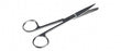 Medline Floor Grade O. R. Scissors - O. R. Scissors, Nonsterile, Single-Use, Straight, Sharp / Blunt, 4.5'' - MDS10373