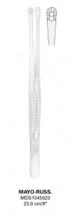 Medline C. W. Mayo Tissue Forceps - FORCEP, GRASPING, MAYO-RUSSIAN, 9" - MDS1045623