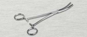 Medline Floor Grade Rochester Ochsner Forceps - Rochester Ochsner Forceps, Nonsterile, Single-Use, Curved, 5.5" - MDS10512