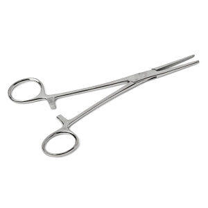 Medline Non-Sterile Floor Grade Crile Forceps - Crile Forceps, Nonsterile, Single-Use, Straight, 6.25" - MDS10518