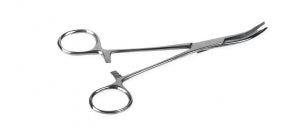 Medline Non-Sterile Floor Grade Crile Forceps - Crile Forceps, Nonsterile, Single-Use, Curved, 6.25" - MDS10519