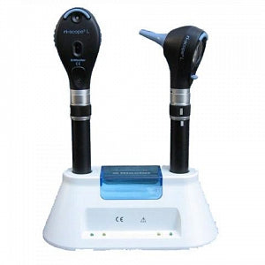 Medline Diagnostic Desk Sets - LED L2 Otoscope / Xenon L2 Ophthalmoscope Diagnostic Desk, 3.5 V, 2 AA Handles - MDS107031