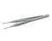 Medline Adson Thumb Floor Grade Forceps - Adson Thumb Forceps, Nonsterile, Single-Use, 1 x 2 Teeth, 4.75" - MDS10741CS