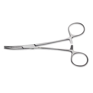 Medline Floor Grade Kelly Forceps - Kelly Forceps, Nonsterile, Single-Use, 5.5'', Curved - MDS10767