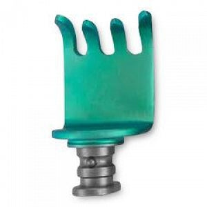 Medline Green 4-Teeth Caspar Cervical Retractor Blades - 19 mm x 50 mm Green Caspar Cervical Retractor Blade, 4-Teeth - MDS1080530