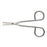 Medline Stainless Steel OR Scissors - OR Scissors, Nonsterile, Single-Use, Curved, Sharp / Blunt, 4.5'' - MDS10915C