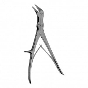 Medline Echlin Rongeur Forceps - RONGEUR, ECHLIN, ANG, 4MM BITE, 8-3/4" - MDS1106021