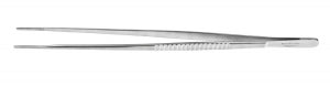 Medline DeBakey Atraumatic Cardiovascular Forceps - 12" (30.4 cm) Straight DeBakey Atraumatic Cardiovascular Forceps with 2.7 mm Tips - MDS1130430