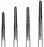 Medline DeBakey Vascular Tissue Forceps - 6.25" (15.9 cm) Long Titanium DeBakey Vascular Tissue Forceps with Straight 1.5 mm Tips - MDS1130816T