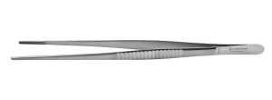 Medline DeBakey Atraumatic Cardiovascular Forceps - 9.25" (23.5 cm) Straight DeBakey Atraumatic Cardiovascular Forceps with 1.5 mm Tips - MDS1131024