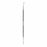 Medline Woodson Double-Ended Neurosurgical Elevators - 7" (17.8 cm) Double-Ended Woodson Elevator with 4 mm x 10 mm Flat Edge End and 2 mm x 11 mm Semi-Sharp Tip - MDS1132831