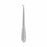 Medline Bruns Bone Curettes - 6.75" (17 cm) Size 1 Oval Angled Bruns Bone Curette - MDS1135301