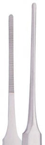 Medline Gerald Forceps - Gerald Straight Tissue Forceps with Flat Handle and Serrated Tips, 7" (17.8 cm) - MDS1200476