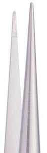 Medline Precise Touch Micro Forceps - Microforceps, Counterweight with Platform, Curved, 7" - MDS1200496