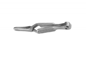 Medline Johns Hopkins Bulldog Clamps - 1.5" (3.8 cm) Overall Length Curved Serrated Johns Hopkins Bulldog Clamp - MDS1211140