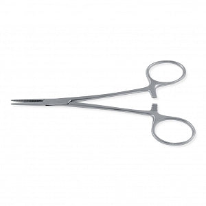 Medline Halsted-Mosquito Curved Hemostatic Forceps - 5" (12 cm) Curved Halsted-Mosquito Hemostatic Forceps with 1x2 Teeth - MDS1222012BH